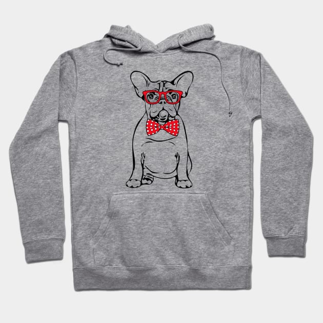 Funny Cute French Bulldog Frenchie mom dog lover Hoodie by wilsigns